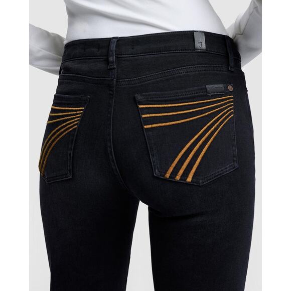 7 For All Mankind Dojo Jeans Original in Heritage Wash - Picture 4 of 14